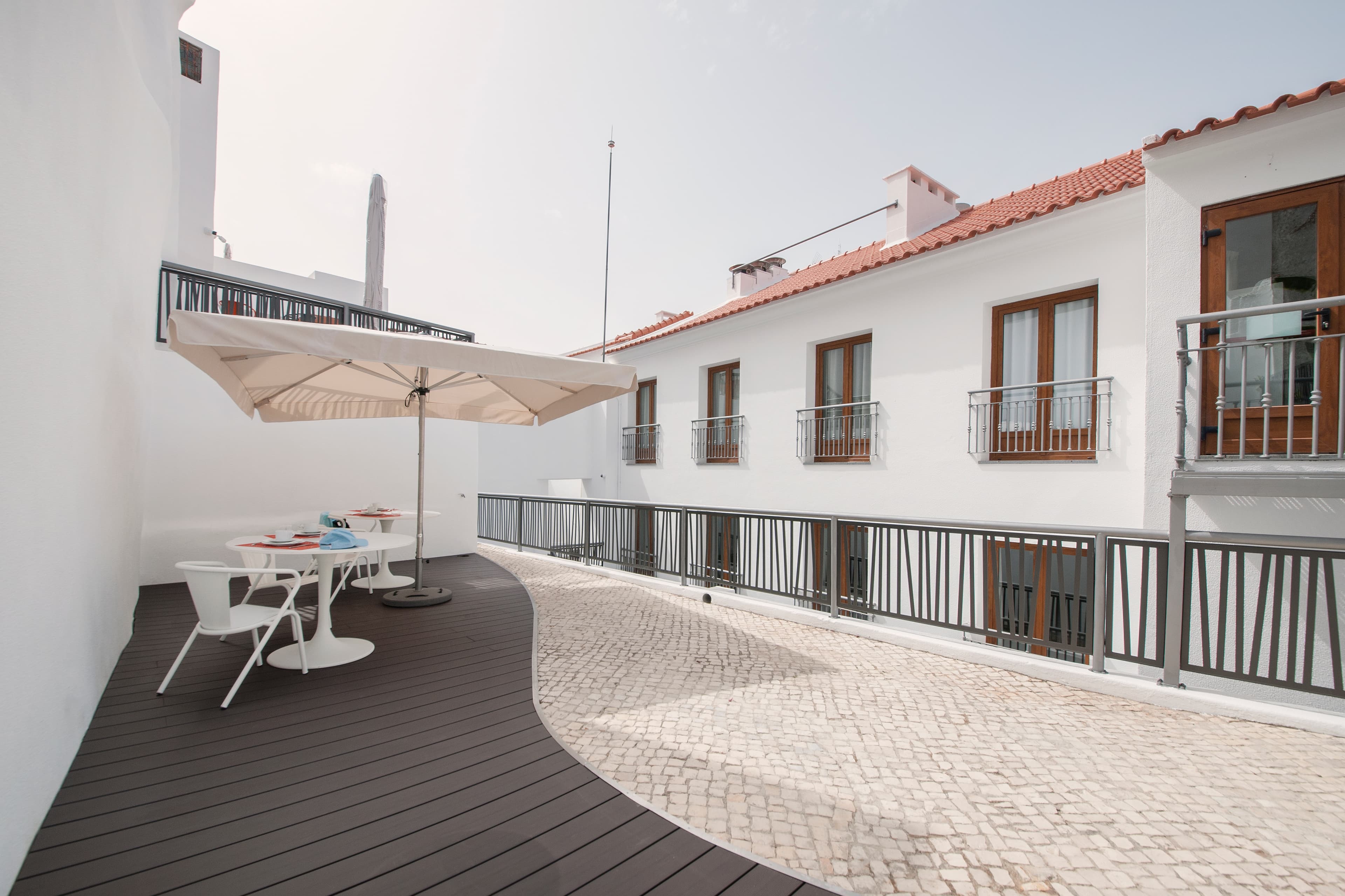 Courtyard for outdoor relaxation and dining
